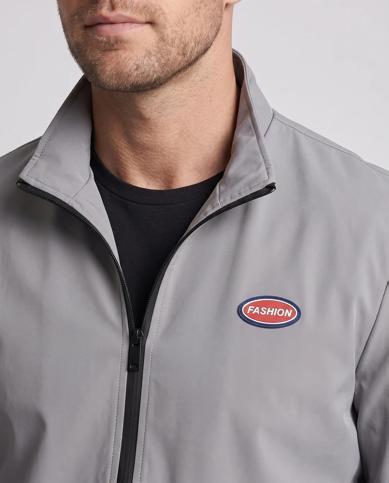 Herrenmode Sportjacke mit hohen Taschen Drune