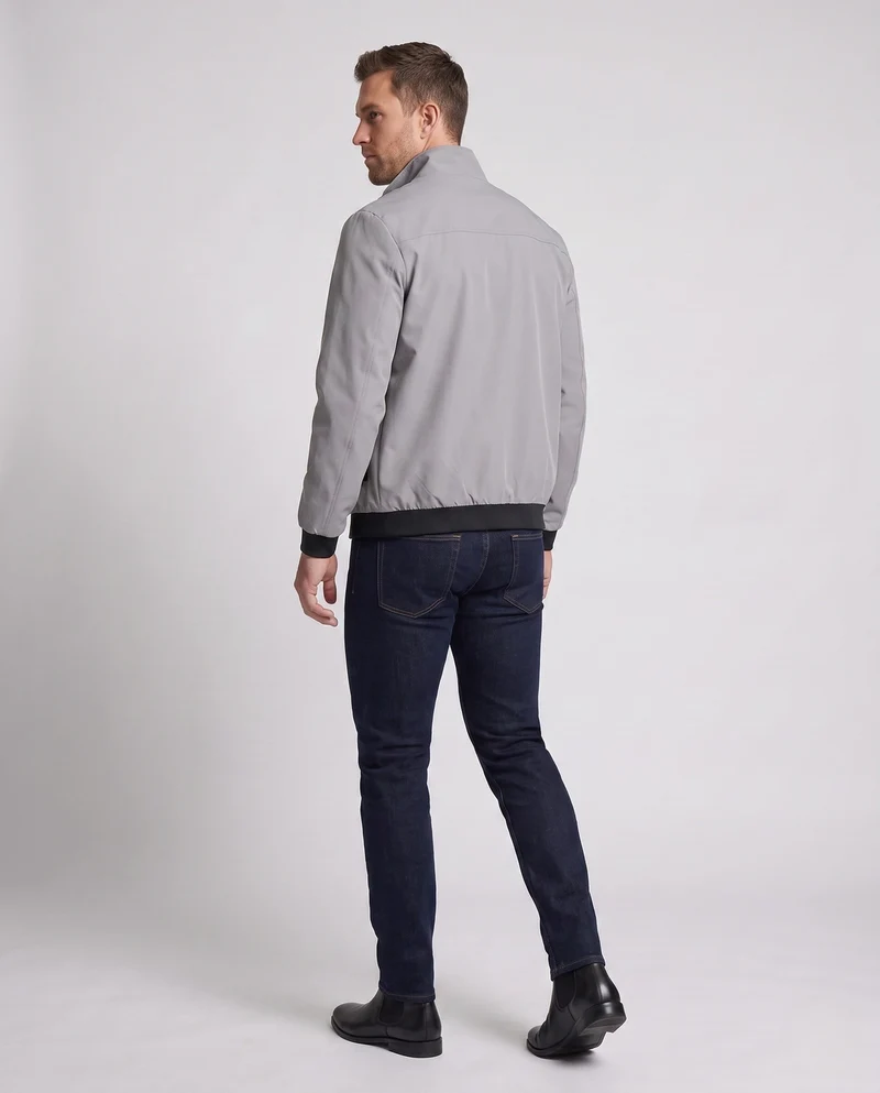 Herrenmode Sportjacke mit hohen Taschen Drune