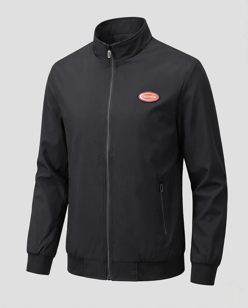 Herrenmode Sportjacke mit hohen Taschen Drune