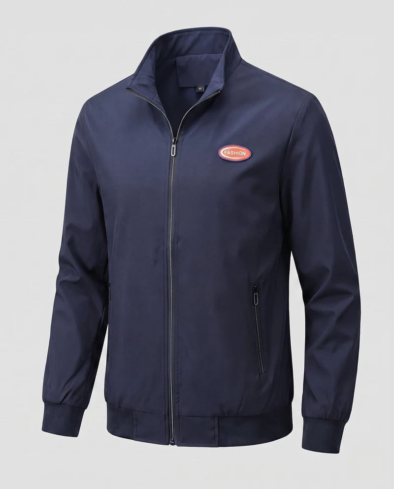 Herrenmode Sportjacke mit hohen Taschen Drune