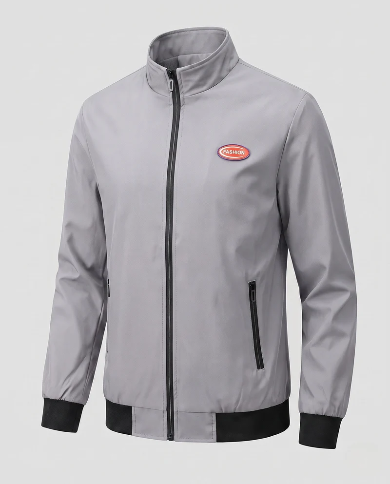 Herrenmode Sportjacke mit hohen Taschen Drune