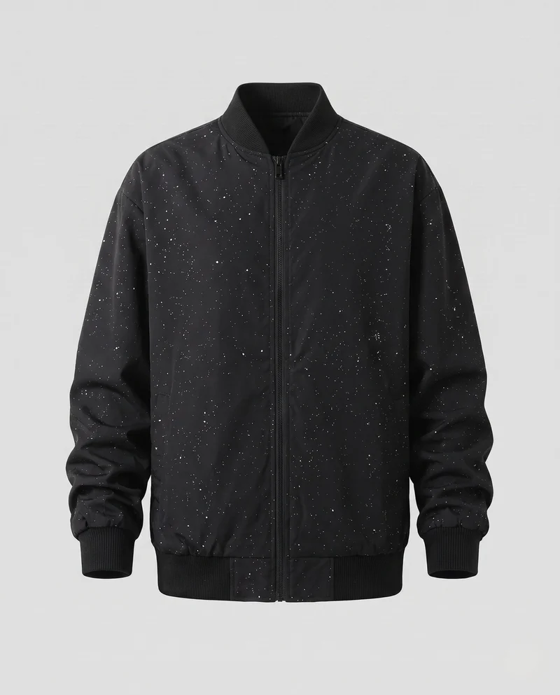 Herrenmode Übergangsjacke im sportlichen Stil Drune