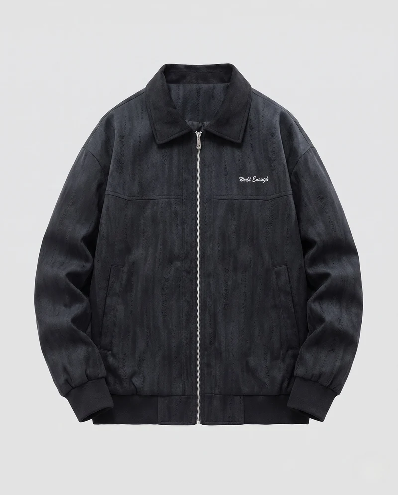 Herrenmode Übergangsjacke mit hochwertigen Details Drune
