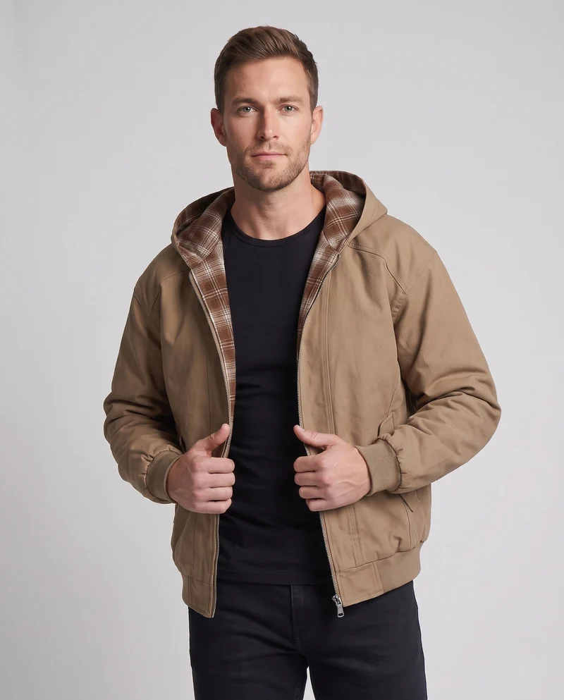 Herren Mode Übergangsjacke mit hoher Funktionalität Drune