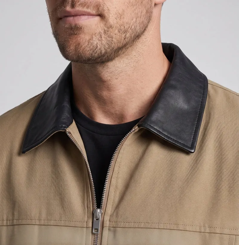 Herrenmode Übergangsjacke mit lässigem Schnitt Drune