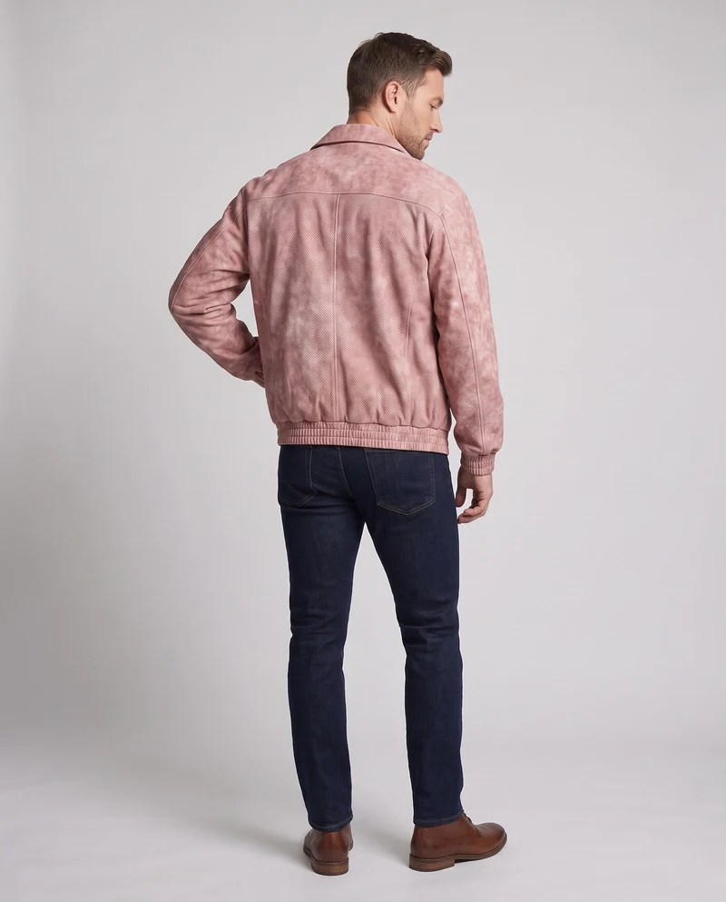 Stylische und langlebige Wildlederjacke Drune für Herren