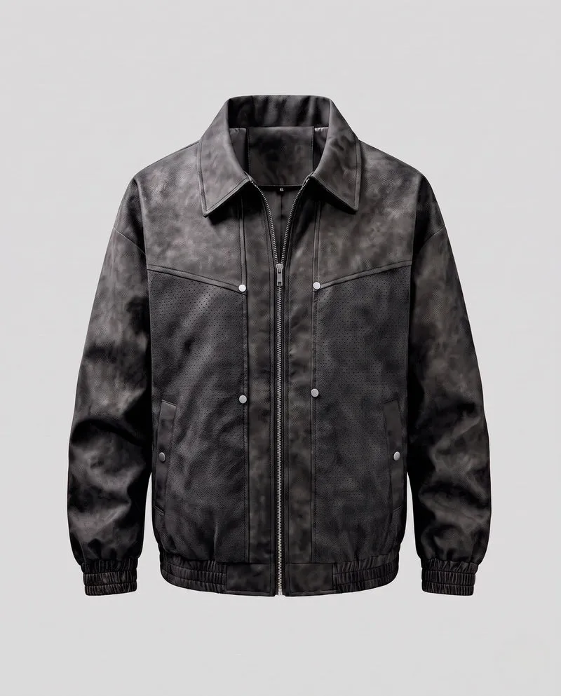 Stylische und langlebige Wildlederjacke Drune für Herren