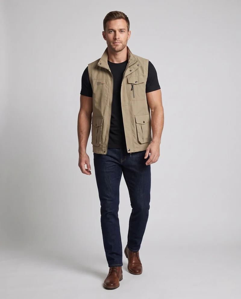 Herren Multifunktionale Outdoor-Weste Drune 1787796777