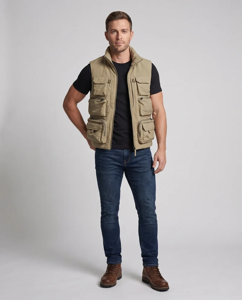 Herren Multifunktionale Outdoor-Weste Drune 1787797036