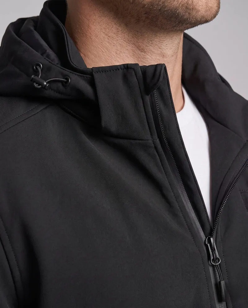 Herren Multifunktions-Outdoormantel mit verstellbarem Kapuzen-Design Drune