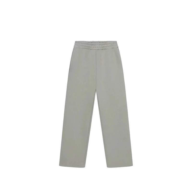 Unisex nan gerade geschnittene Jogginghose mit hohem Elastikbund und seitlichen Eingrifftaschen Drune