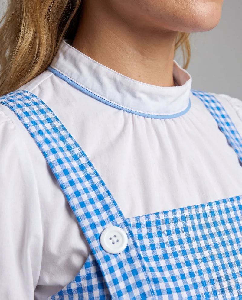 Damen Trachtenkleid mit historischen Akzenten und Rüschendetails Drune
