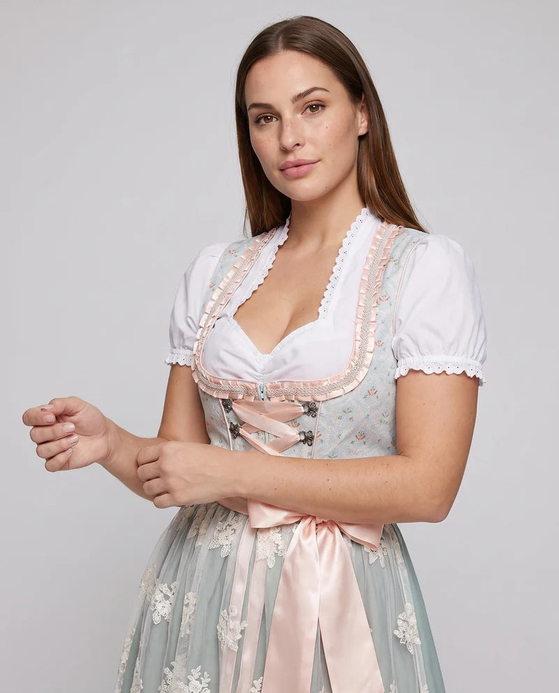 Damen Trachtenkleid mit floralem Design Drune