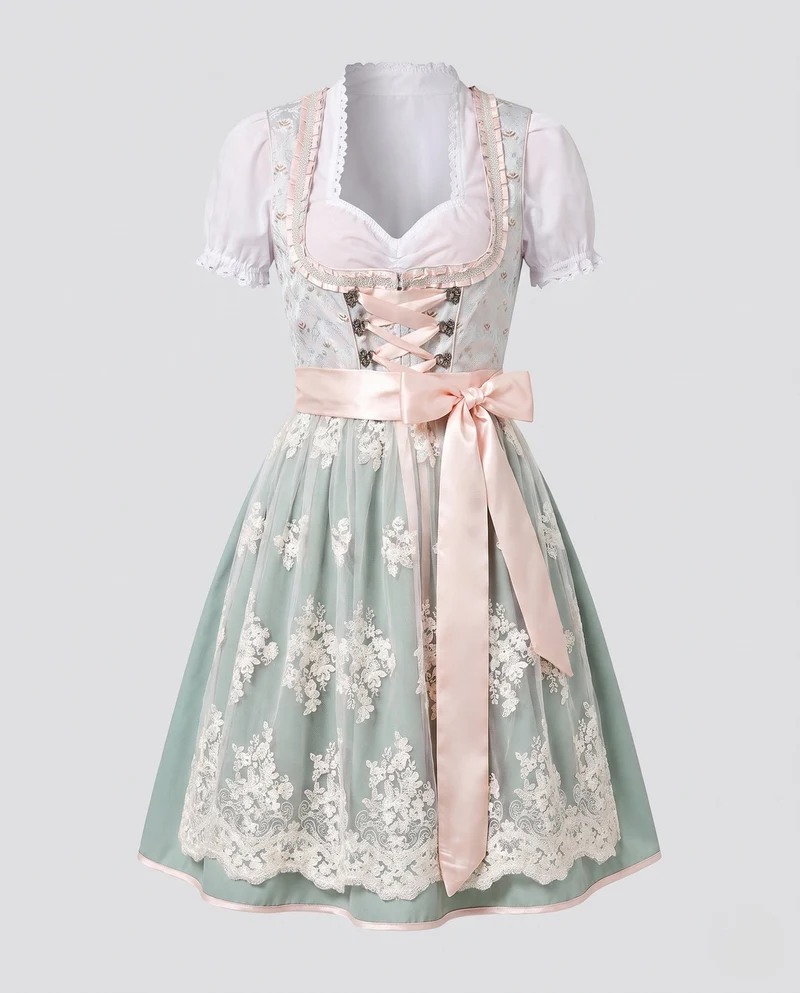 Damen Trachtenkleid mit floralem Design Drune