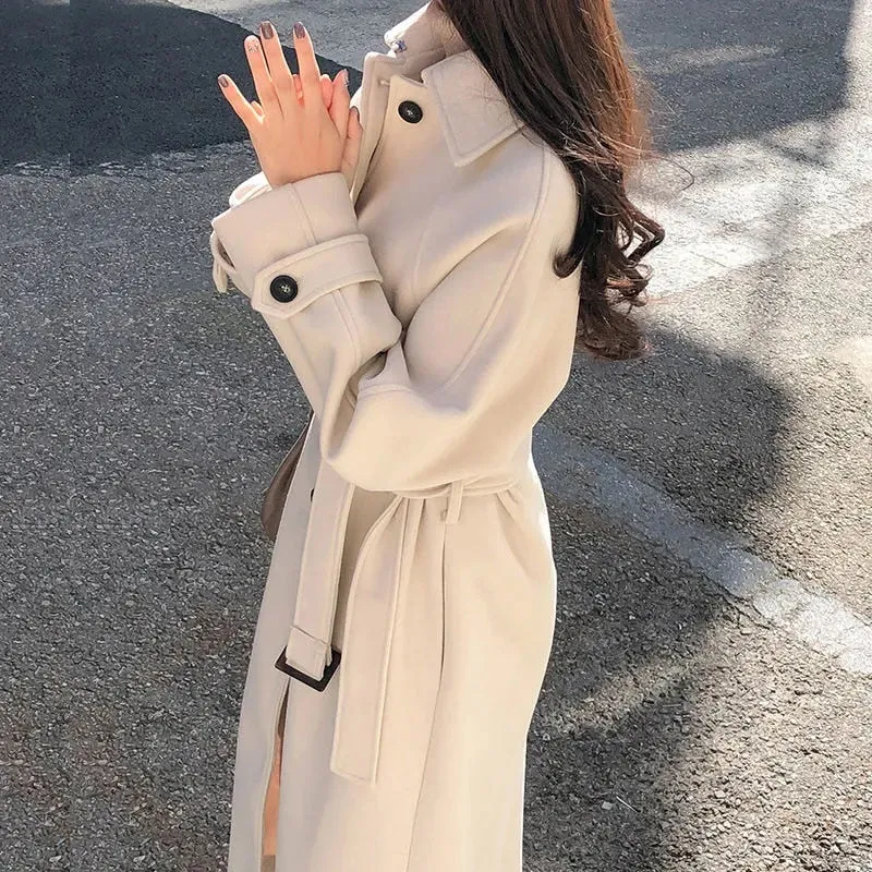 Drune | Trendige Lange Damenjacke
