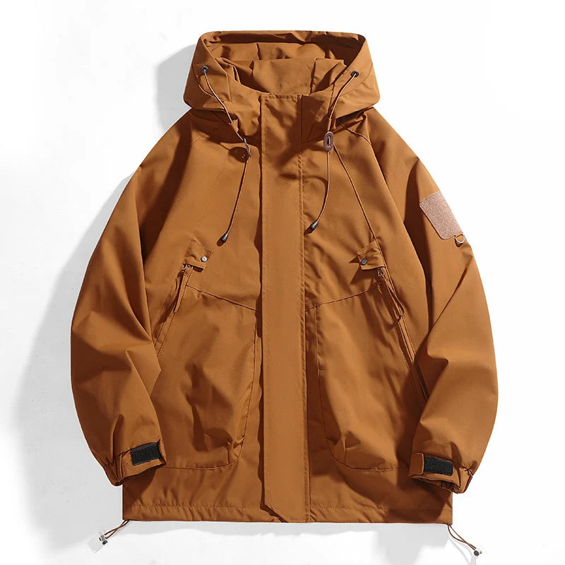 Damen Outdoor-Jacke mit verstellbarer Kapuze und atmungsaktiven Einsätzen Drune
