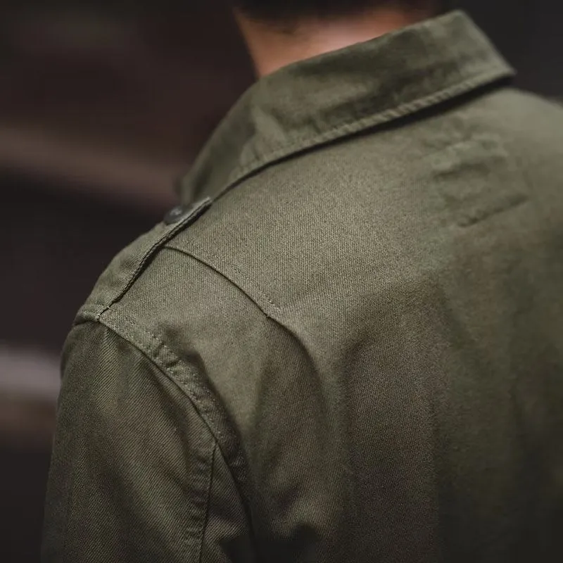 Herren Lässige Utility-Jacke mit praktischen Taschen Drune