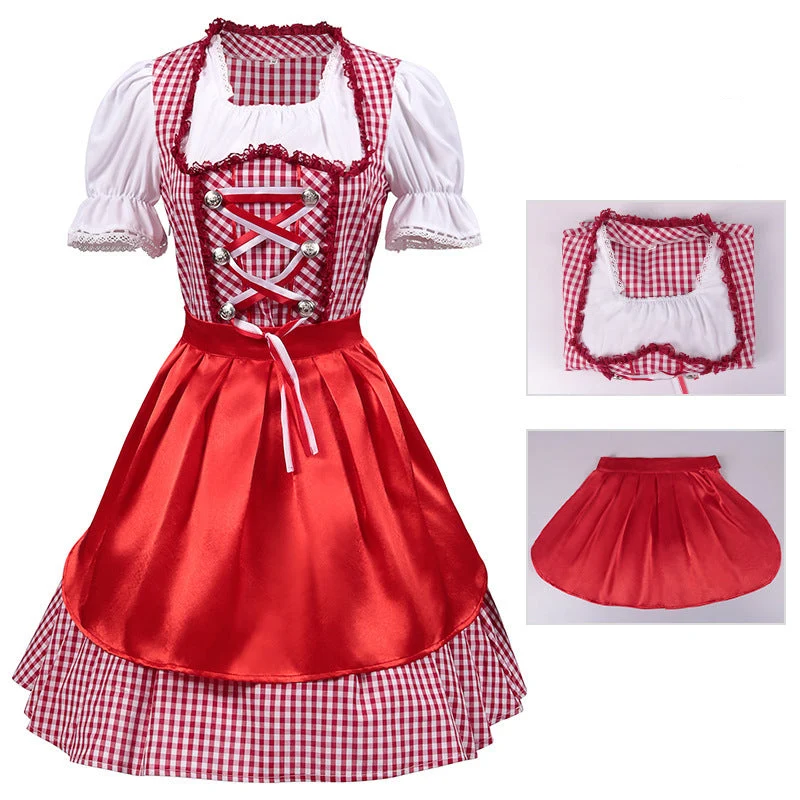 Damen Trachtenkleid mit romantischen Details und traditionellem Schnitt Drune