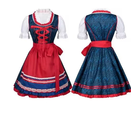 Damen Trachtenkleid mit romantischen Details und traditionellem Schnitt Drune