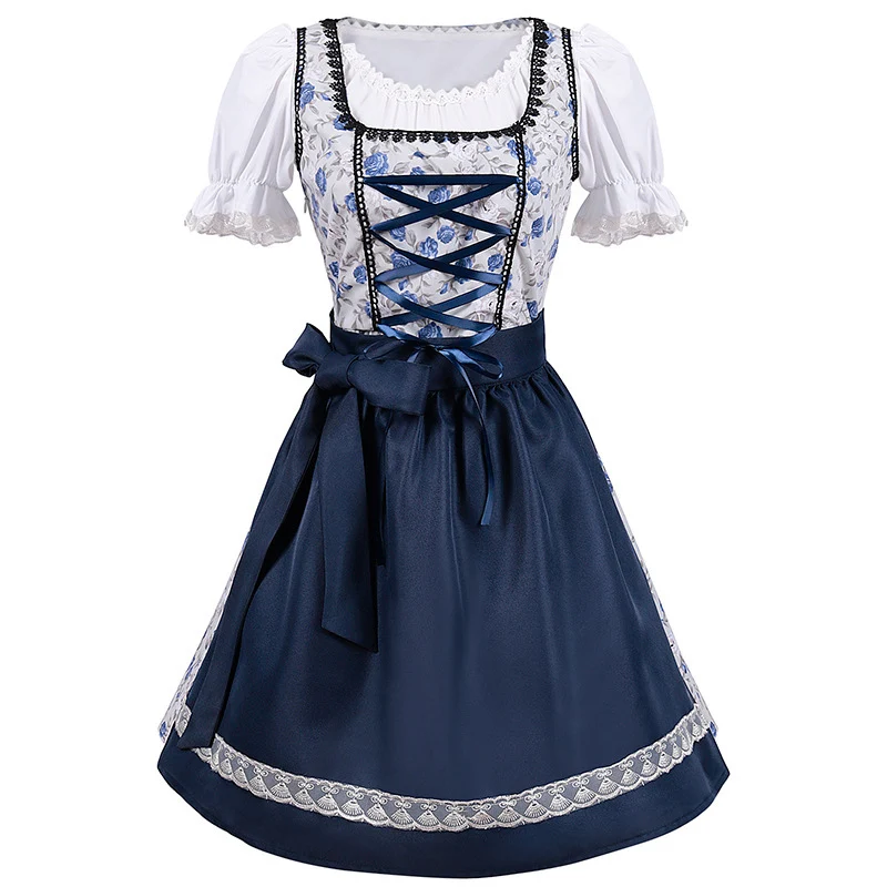 Damen Trachtenkleid mit romantischen Details und traditionellem Schnitt Drune