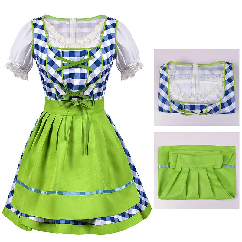 Damen Trachtenkleid mit romantischen Details und traditionellem Schnitt Drune
