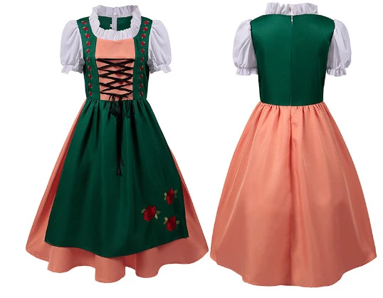 Damen Trachtenkleid mit romantischen Details und traditionellem Schnitt Drune