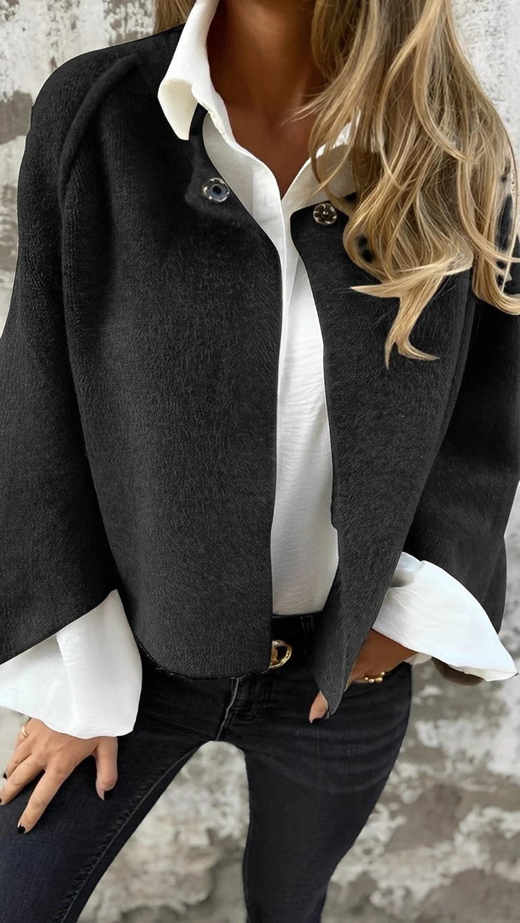 Drune | Bequeme, locker geschnittene Damenjacke aus Kaschmir