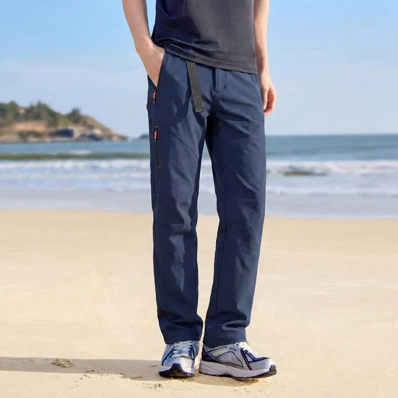 Herren Wasserabweisende Tech‑Cargo‑Hose mit Tunnelzugbund & Mehrfachtaschen Drune