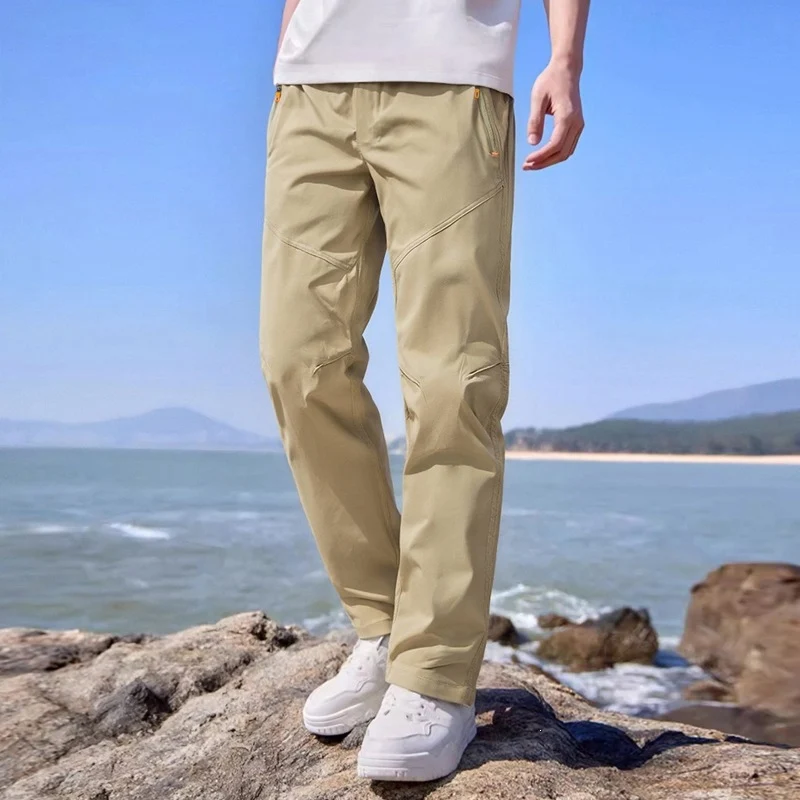 Herren Wasserabweisende Tech‑Cargo‑Hose mit Tunnelzugbund & Mehrfachtaschen Drune