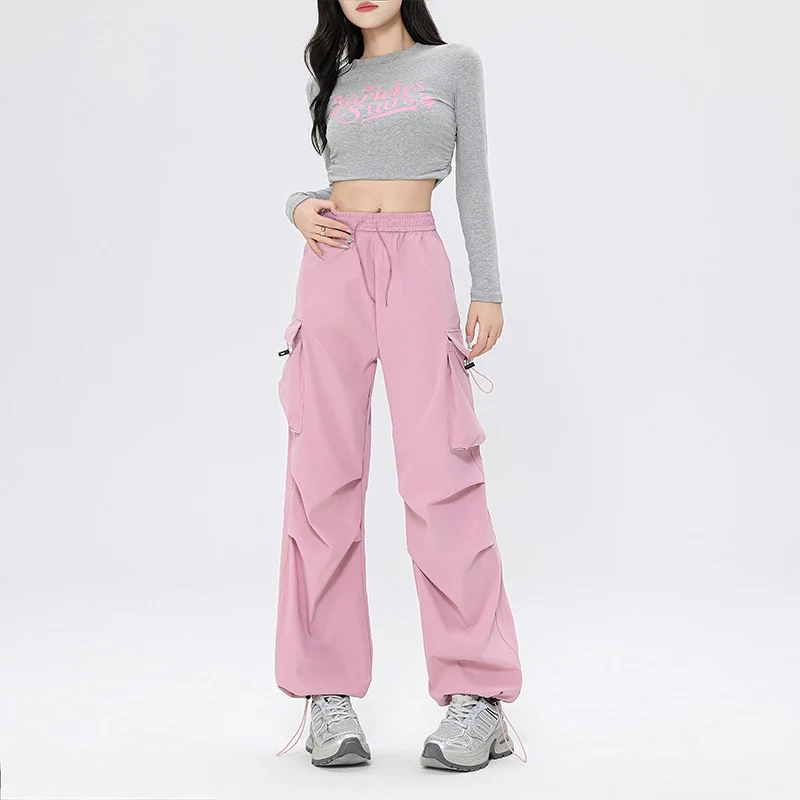 Damen Modische Cargo-Hose Drune