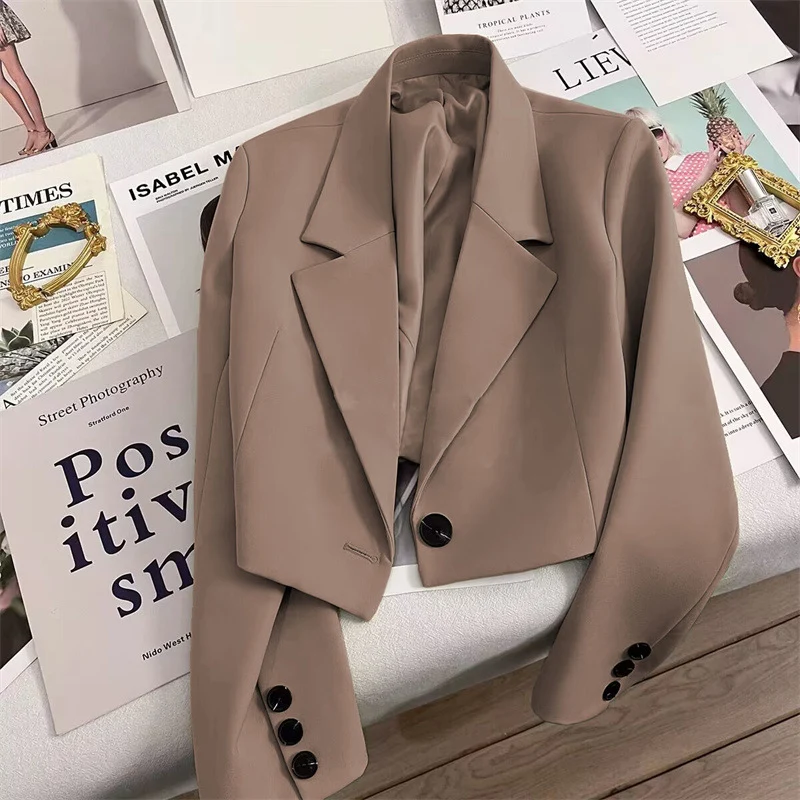 Damen Kurzer Blazer Drune