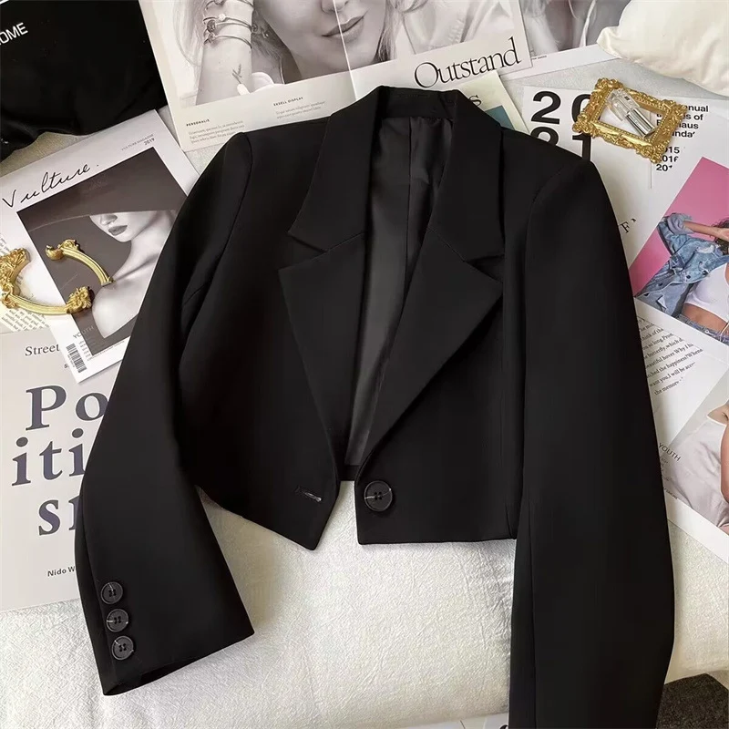 Damen Kurzer Blazer Drune