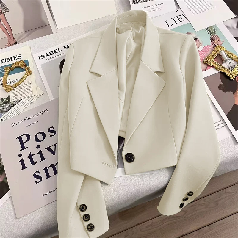 Damen Kurzer Blazer Drune