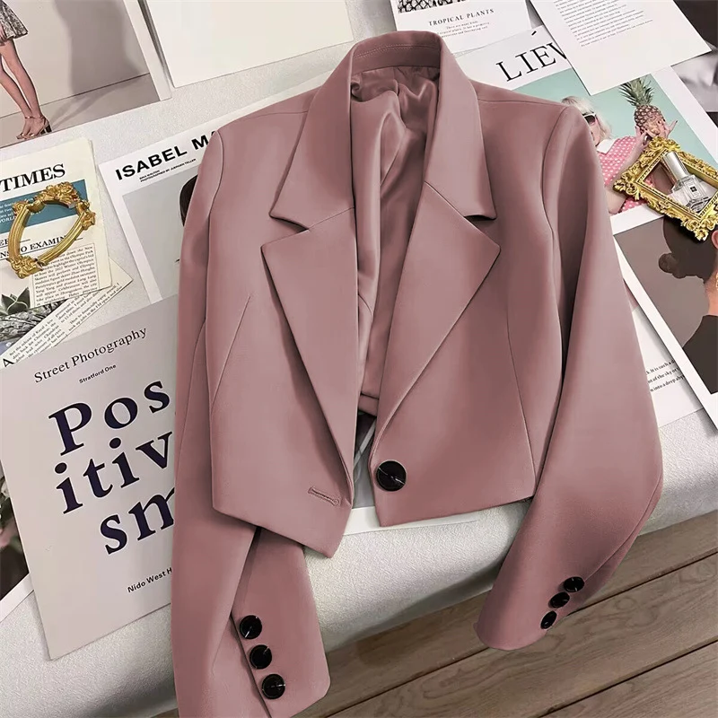 Damen Kurzer Blazer Drune