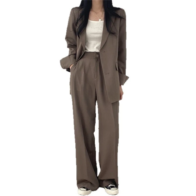 Damen Elegantes und modernes Blazer-Set Drune