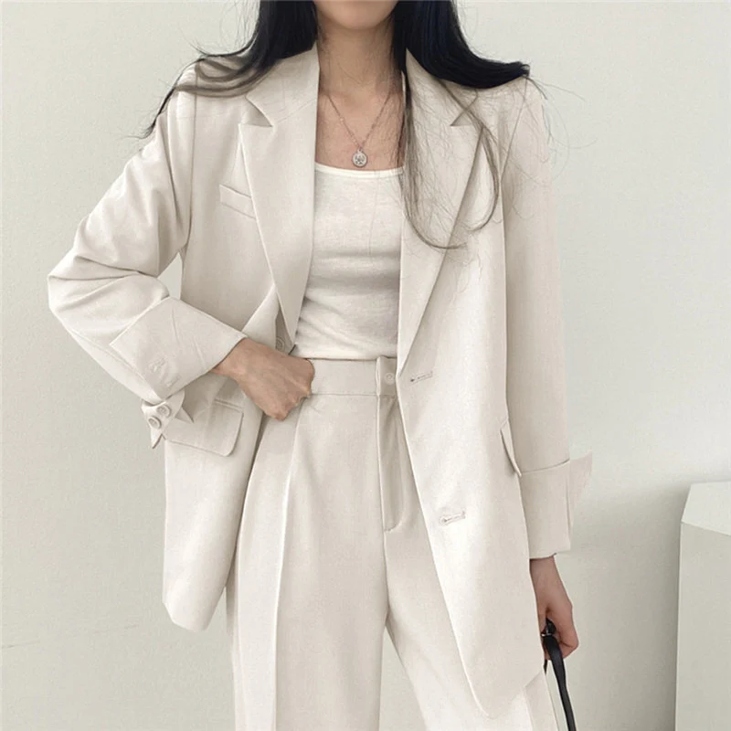 Damen Eleganter Oversize Blazer von Drune