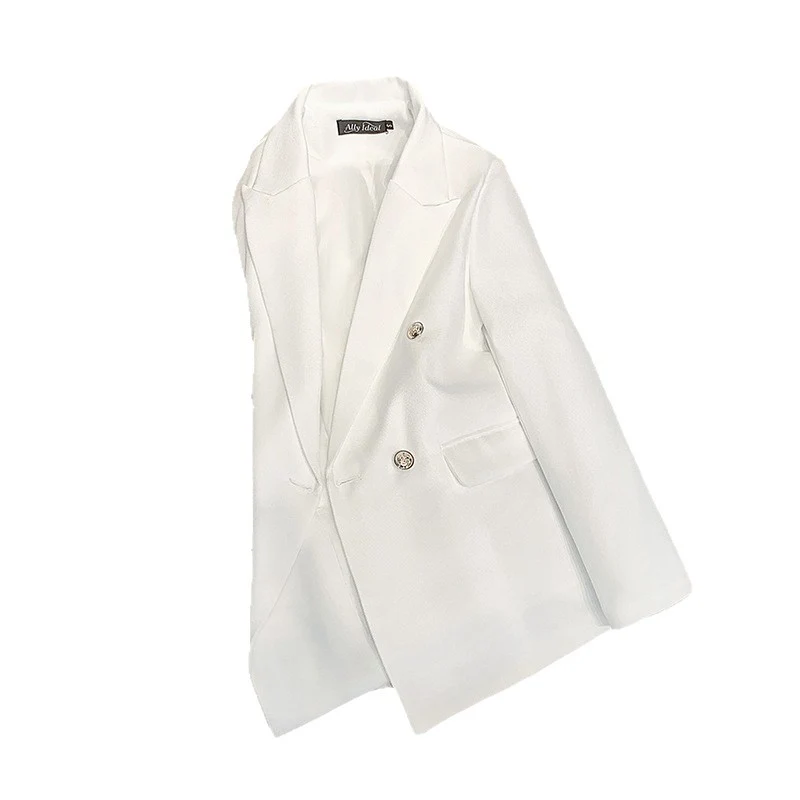 Damen Eleganter Doppelreihiger Blazer Drune