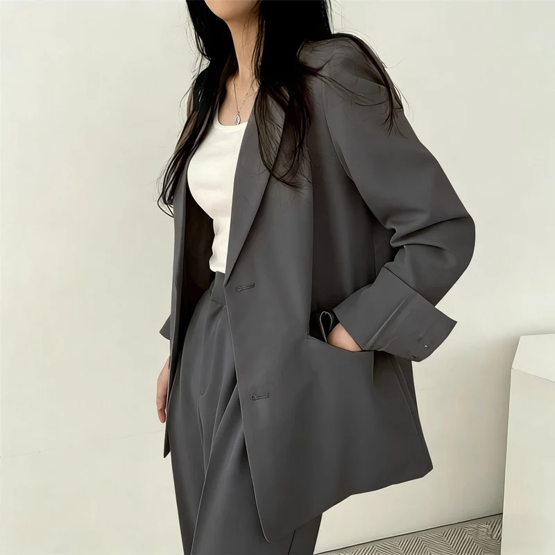 Damen Elegante Weite Hose Drune