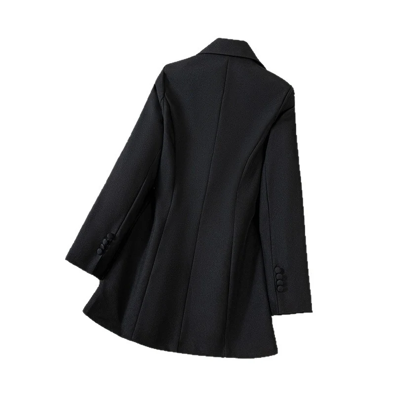 Damen Elegante und stilvolle Doppelreiher Blazer Drune