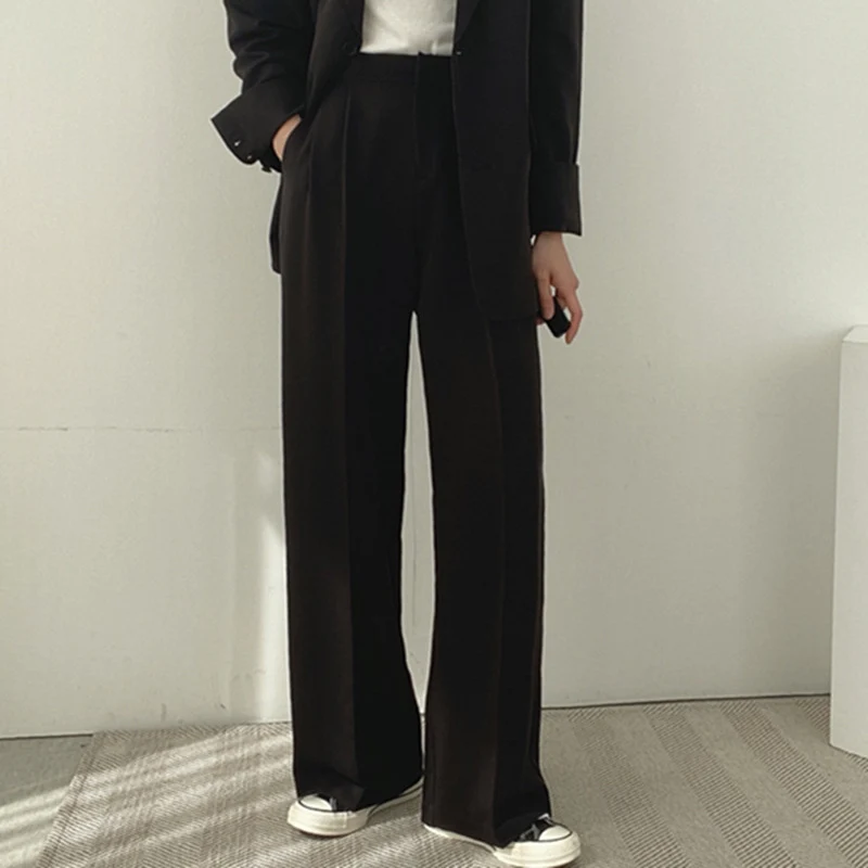 Damen Elegante und bequeme Hochtaillierte Hose Drune