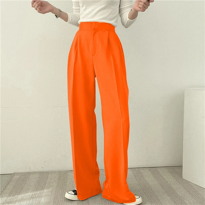Damen Elegante und bequeme Hochtaillierte Hose Drune