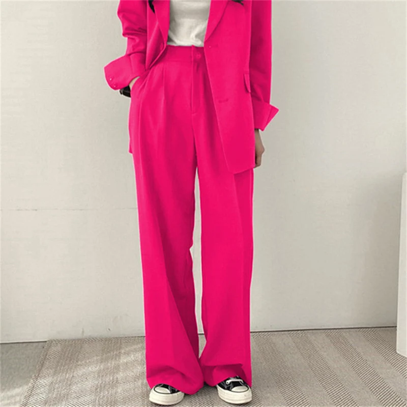 Damen Elegante und bequeme Hochtaillierte Hose Drune