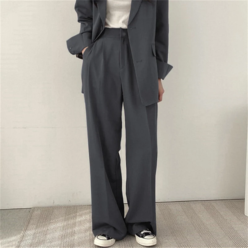 Damen Elegante und bequeme Hochtaillierte Hose Drune