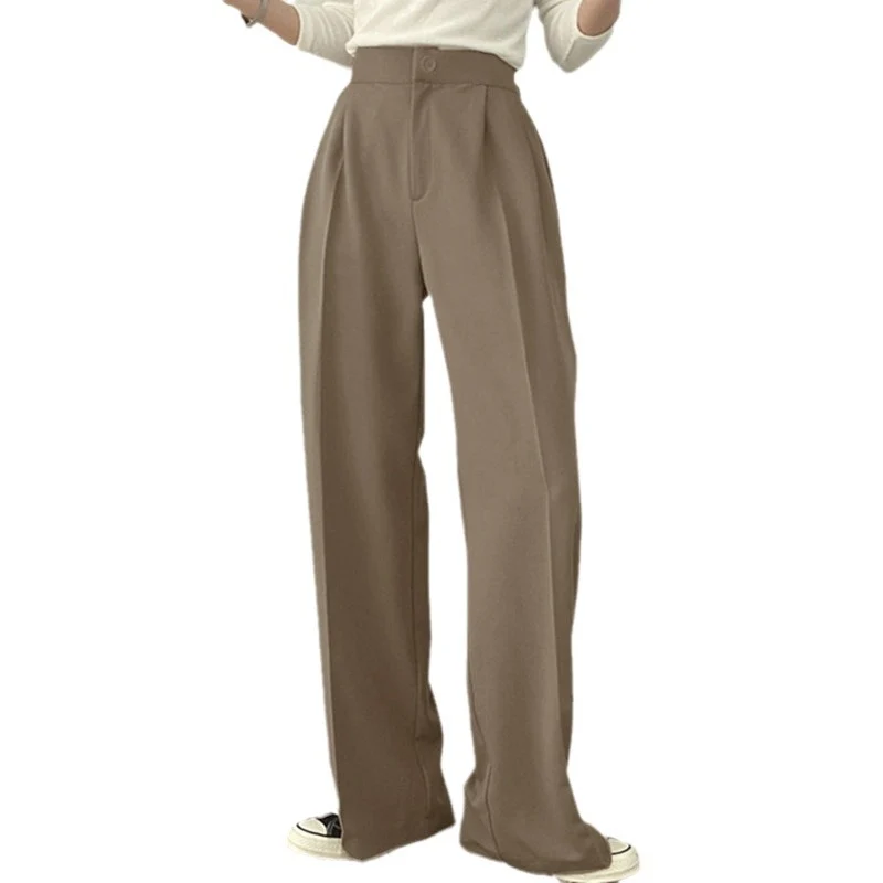 Damen Elegante und bequeme Hochtaillierte Hose Drune