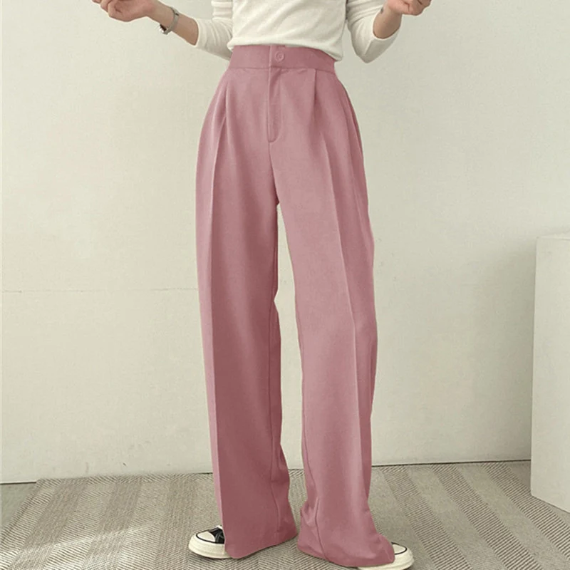 Damen Elegante und bequeme Hochtaillierte Hose Drune