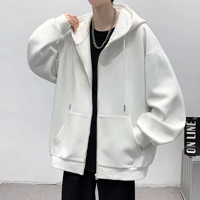 Unisex Bequeme Kapuzenjacke mit seitlichen Taschen Drune