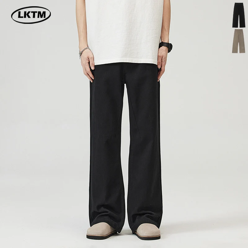 Herren Extraweite Baumwoll-Twill-Hose mit geradem Bein und relaxed Fit Drune