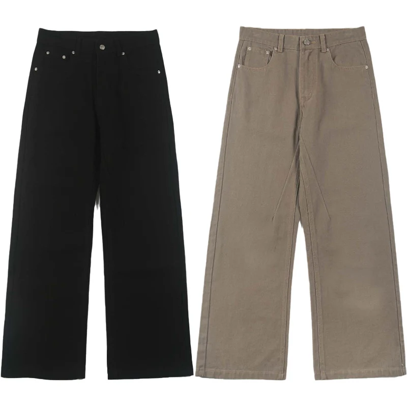 Herren Extraweite Baumwoll-Twill-Hose mit geradem Bein und relaxed Fit Drune
