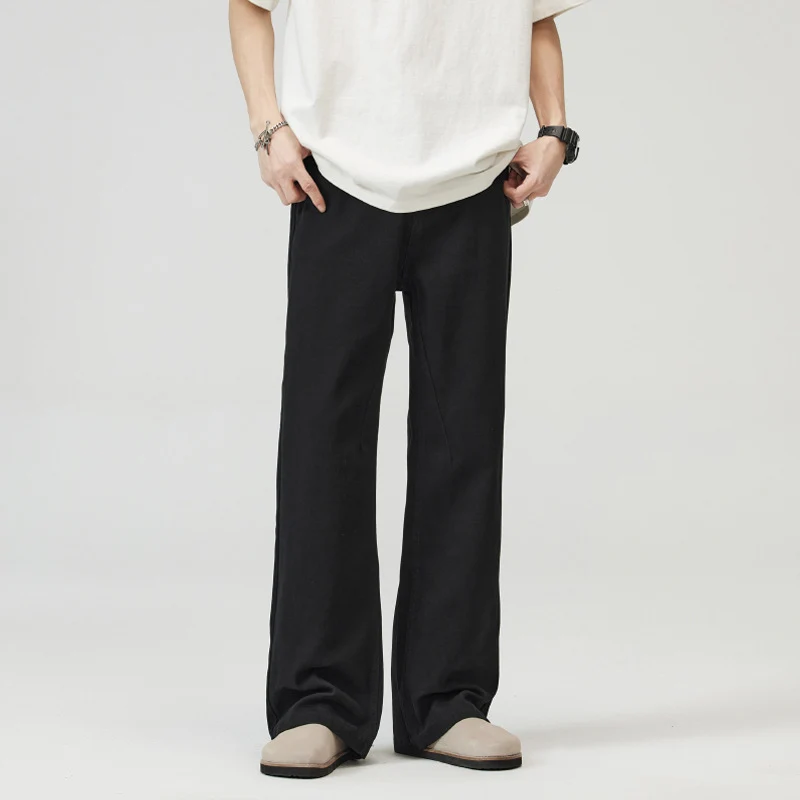 Herren Extraweite Baumwoll-Twill-Hose mit geradem Bein und relaxed Fit Drune