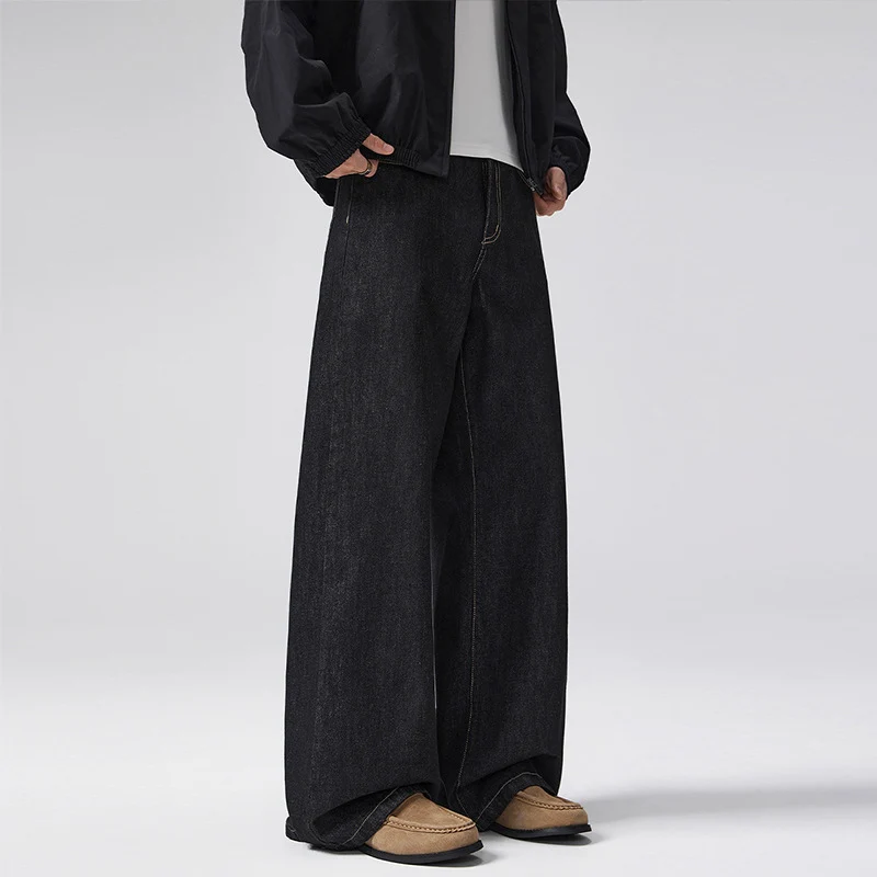 Herren Extraweite Baggy-Jeans aus robustem Denim Drune